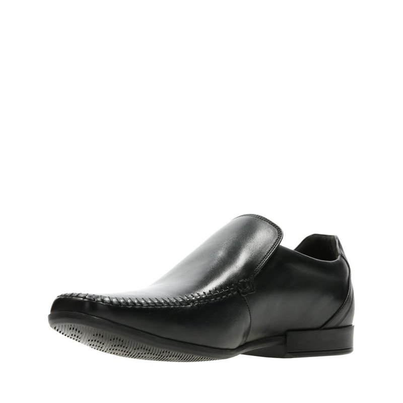 Loafers Clarks Glement Seam Hombre Negras | 18449626