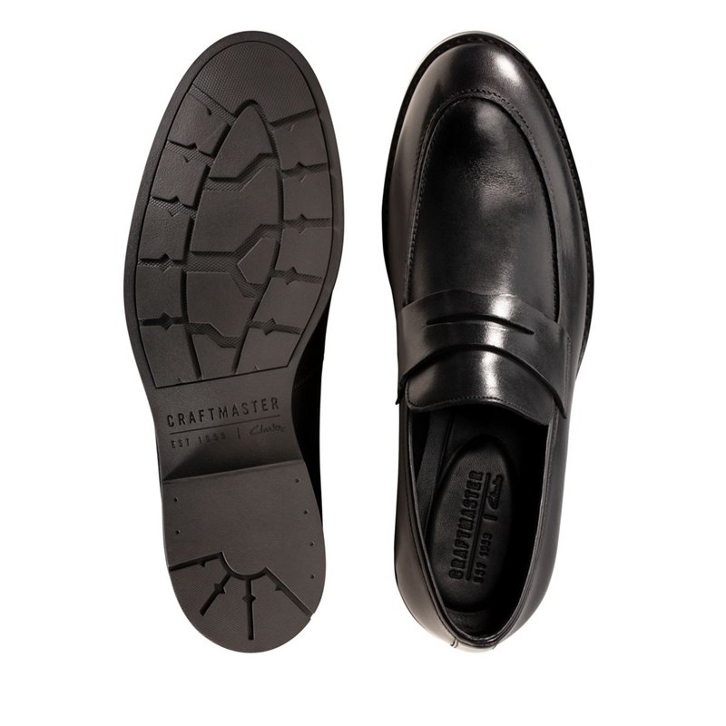 Loafers Clarks Ronnie Step Hombre Negras | 89863181