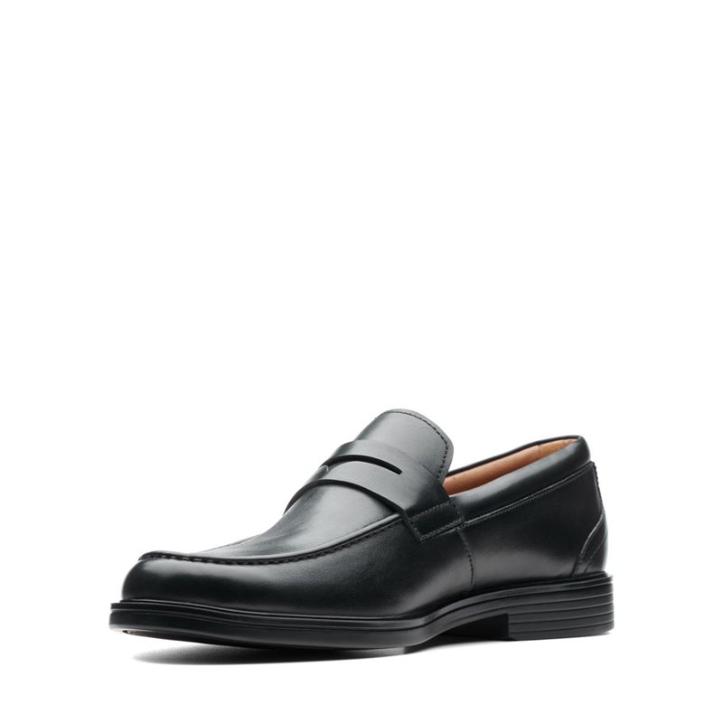 Loafers Clarks Un Aldric Step Hombre Negras | 85092281