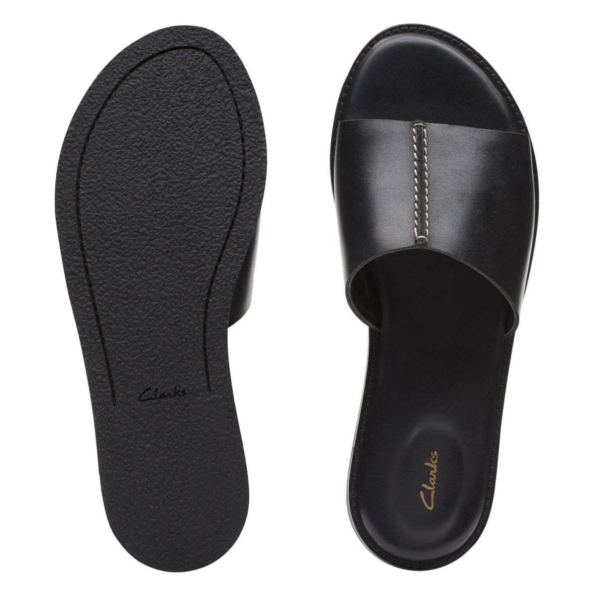 Mulas Clarks Karsea Mujer Negras | 11590506