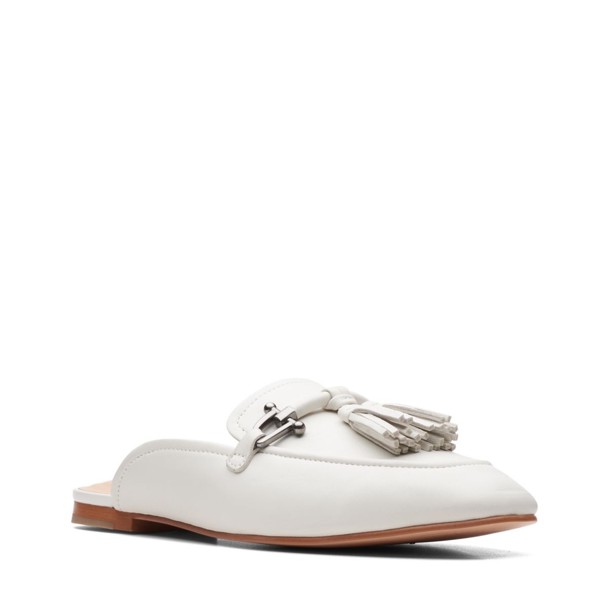 Mulas Clarks Pure2 Trim Mujer Blancas | 11269359