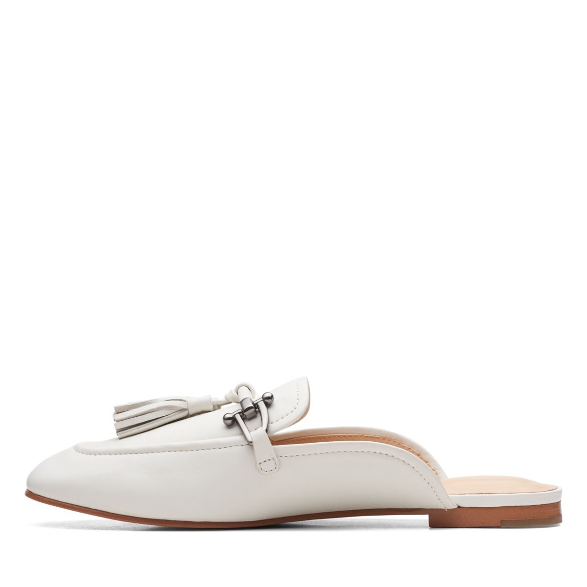 Mulas Clarks Pure2 Trim Mujer Blancas | 11269359