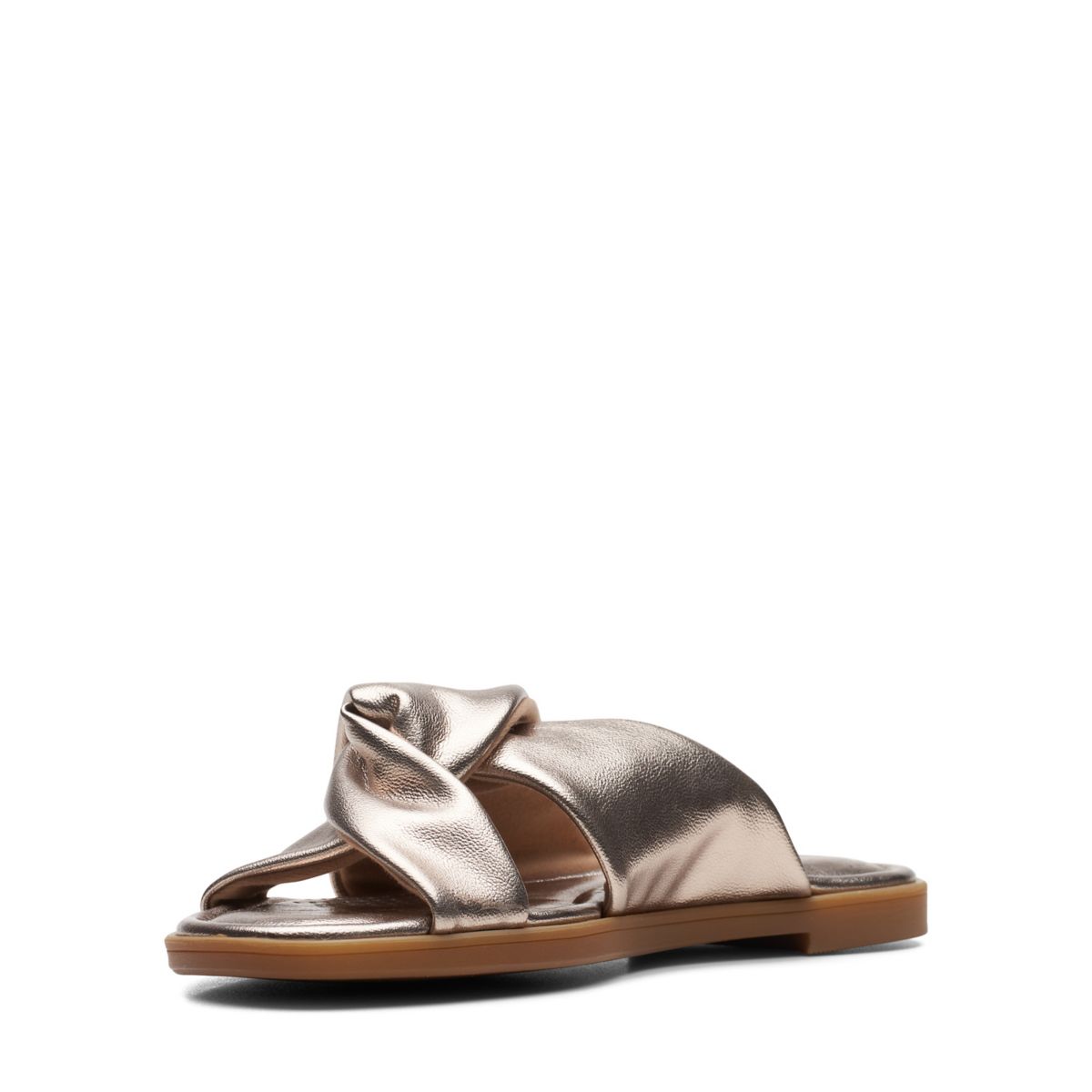 Mulas Clarks Reyna Twist Mujer Doradas | 6237286