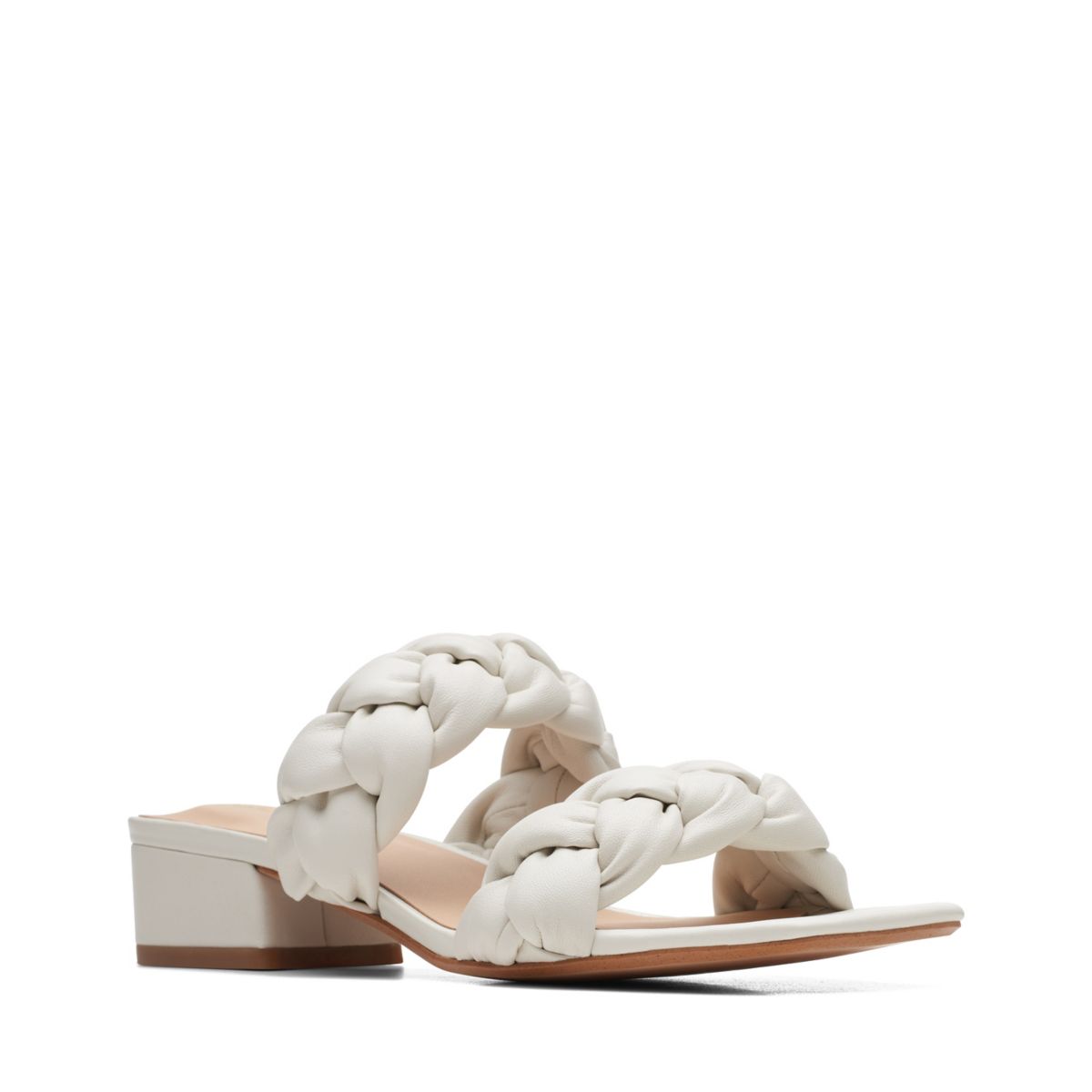 Mulas Clarks Seren 25 Braid Mujer Blancas | 90366468