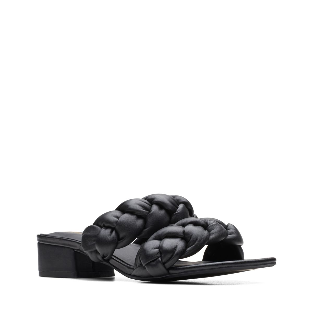 Mulas Clarks Seren 25 Braid Mujer Negras | 17734482