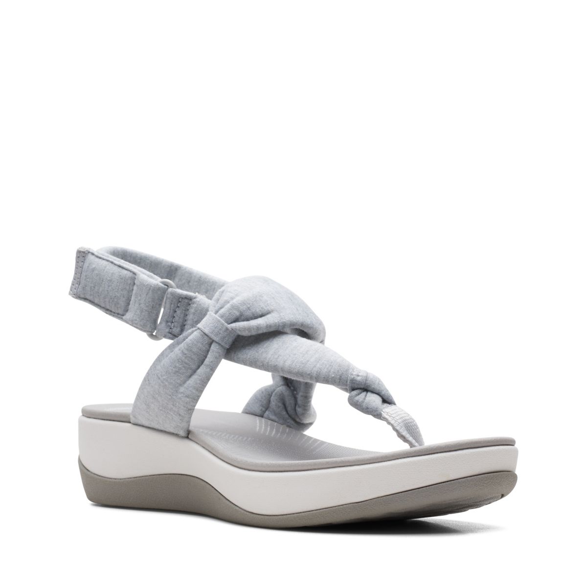 Sandalias Clarks Arla Nicole Mujer Gris Claro | 90413111