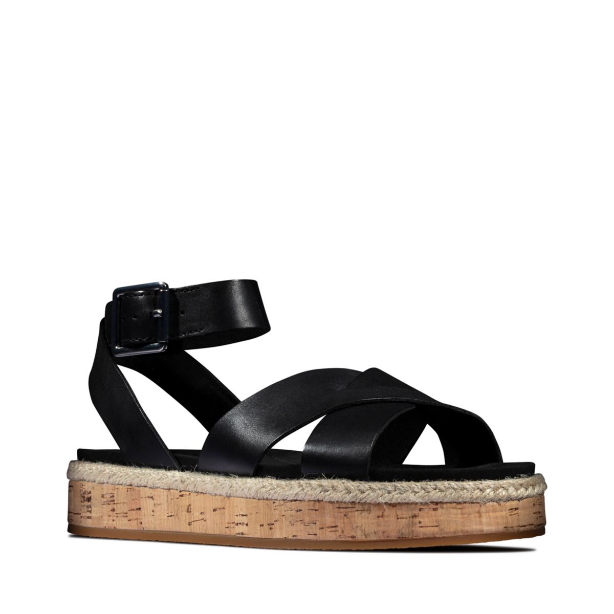 Sandalias Clarks Botanic Poppy Mujer Negras | 72463250