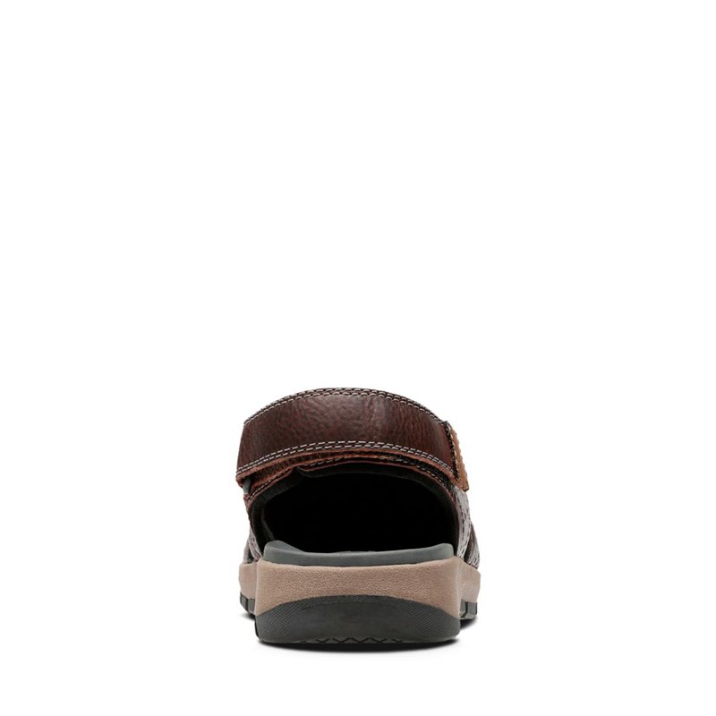 Sandalias Clarks Brixby Cove Hombre Marrones Oscuro | 64353845