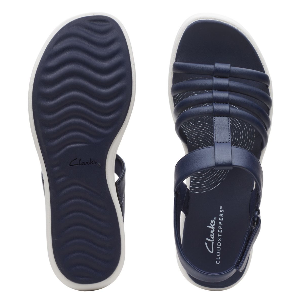 Sandalias Clarks Drift Ease Mujer Azul Marino | 97529340