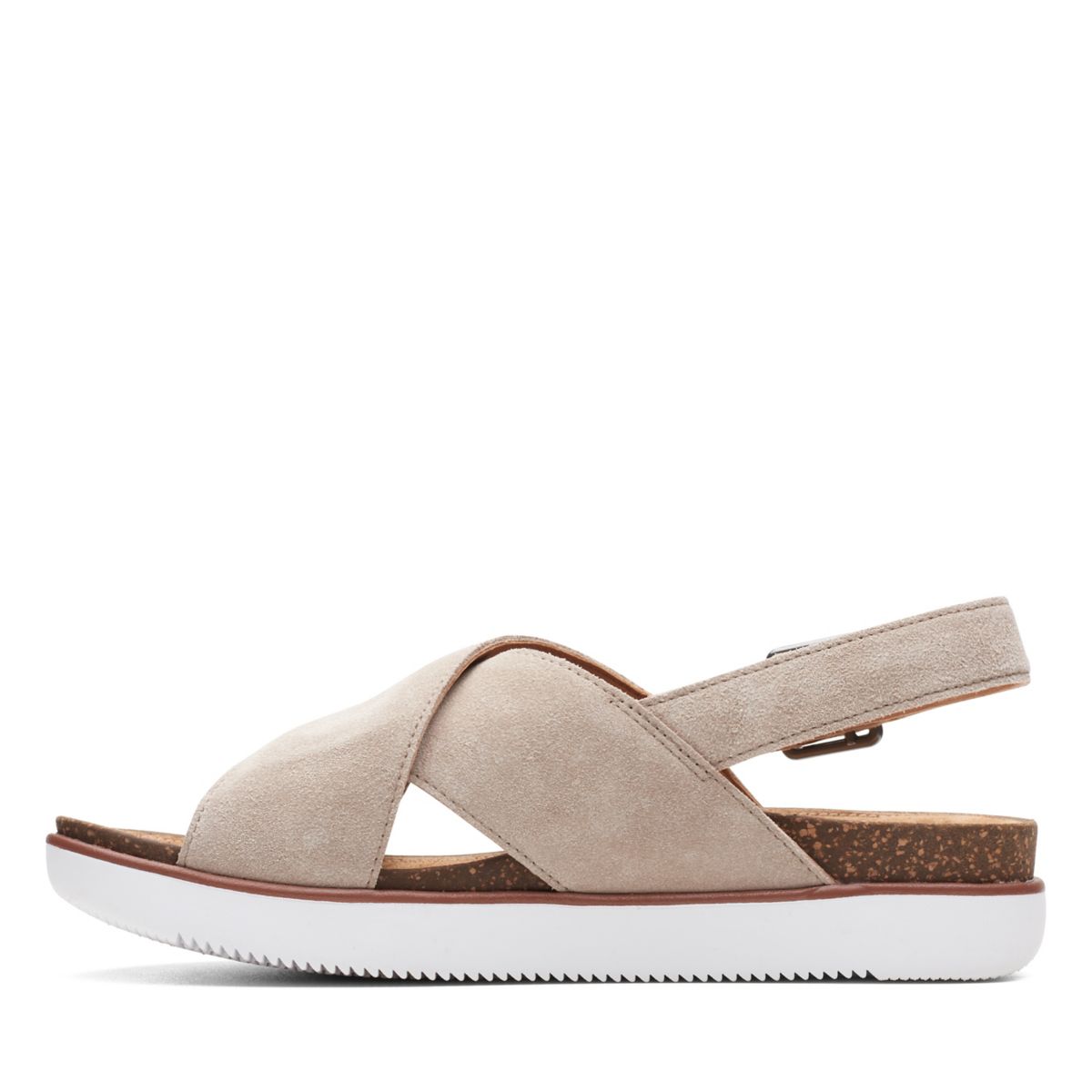 Sandalias Clarks Elayne Cross Mujer Marrones | 32642672