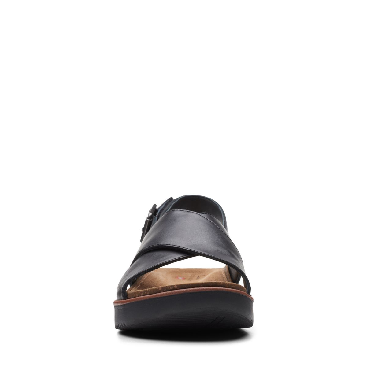 Sandalias Clarks Elayne Cross Mujer Negras | 76059124