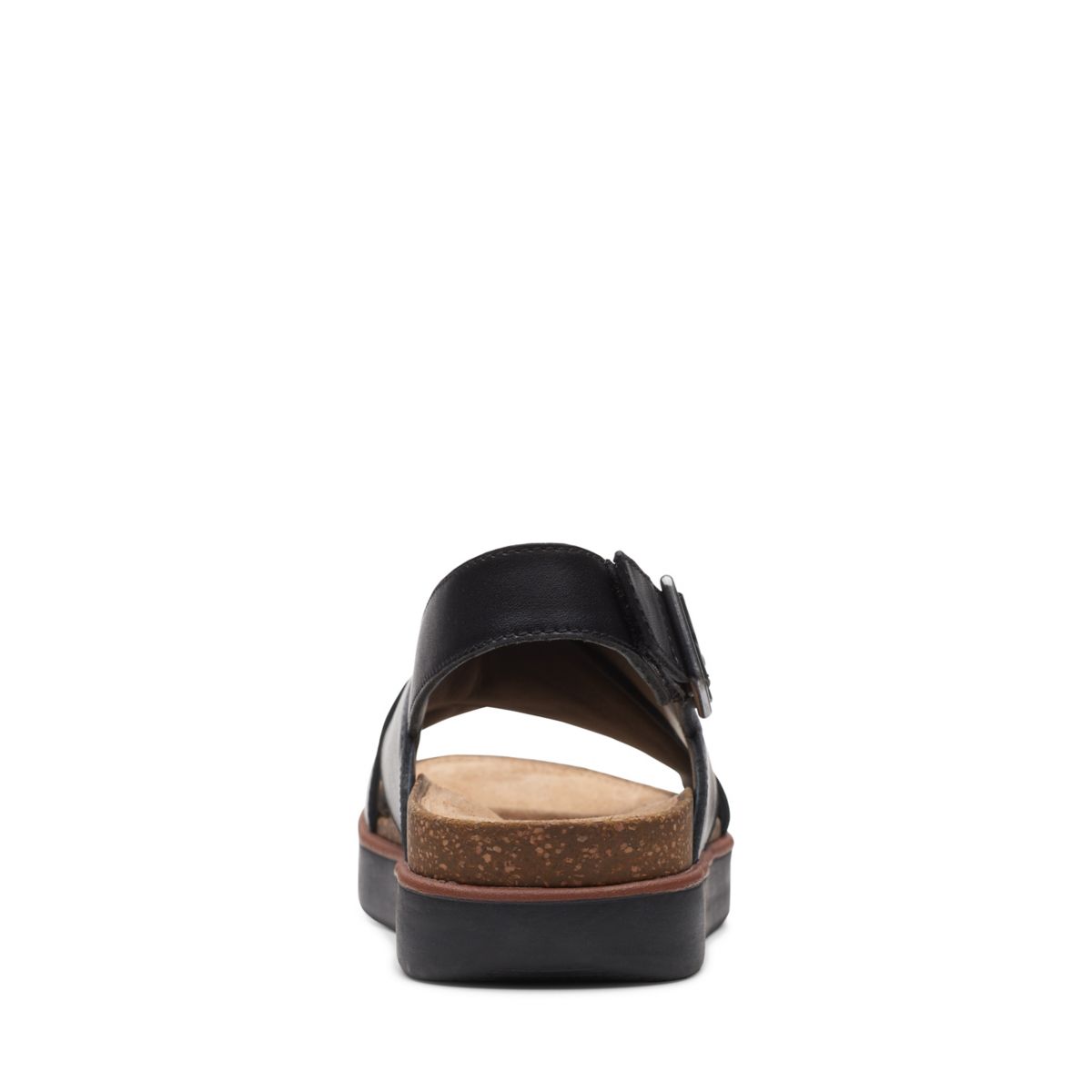 Sandalias Clarks Elayne Cross Mujer Negras | 76059124