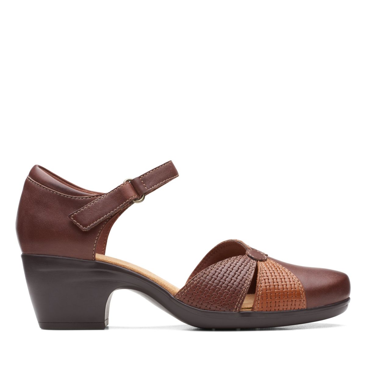 Sandalias Clarks Emily Rae Mujer Marrones Oscuro | 91595219