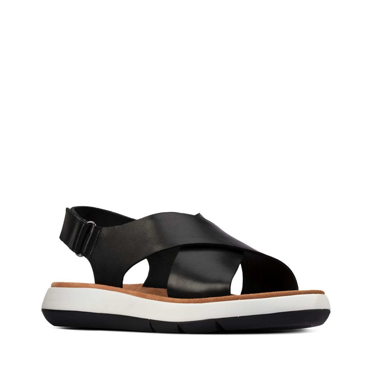 Sandalias Clarks Jemsa Cross Mujer Negras | 27442642