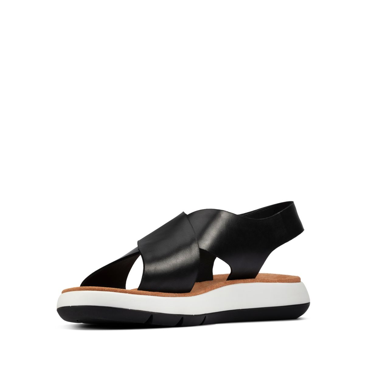 Sandalias Clarks Jemsa Cross Mujer Negras | 27442642