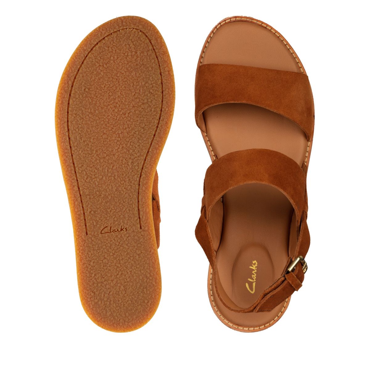 Sandalias Clarks Karsea Correa Mujer Marrones | 20921450