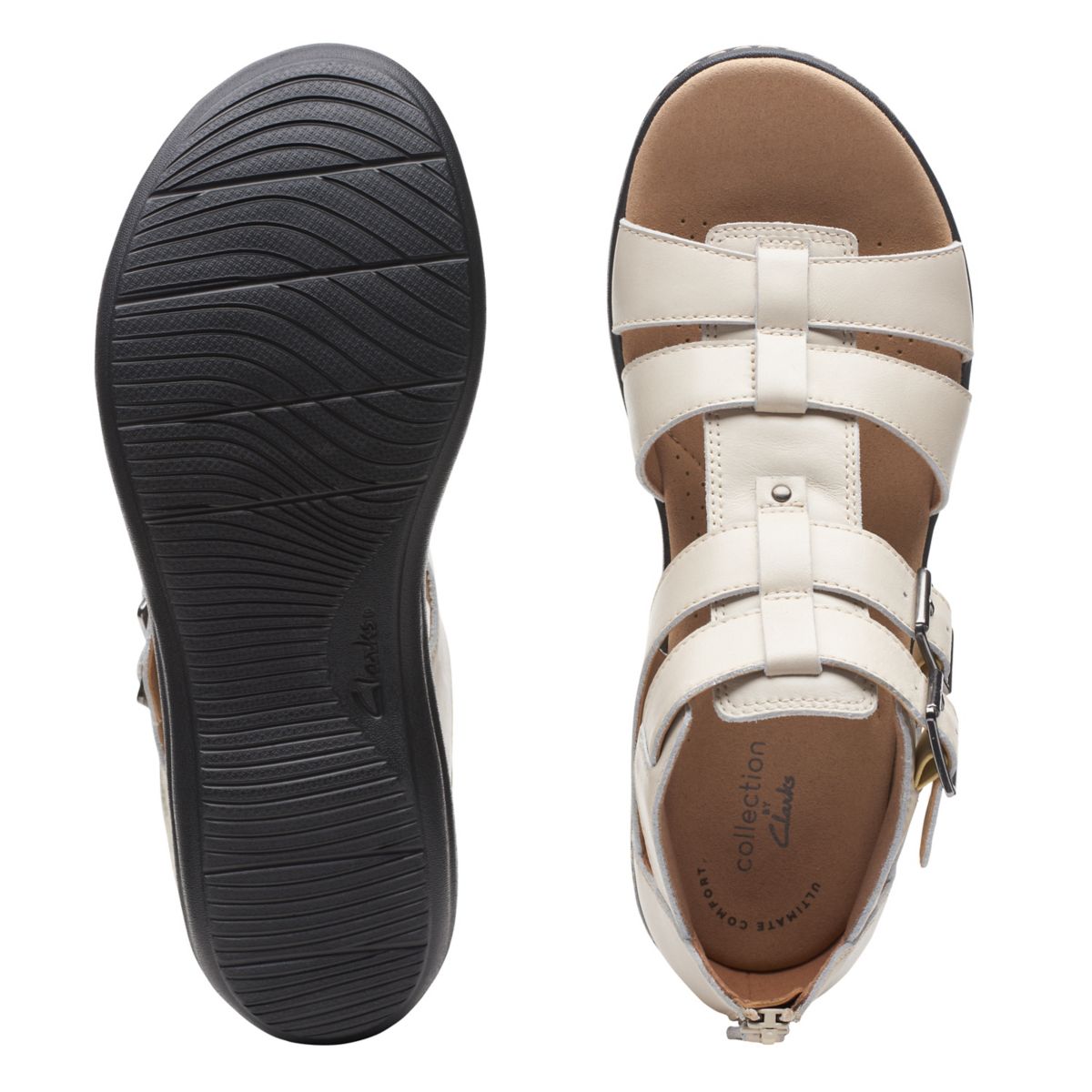 Sandalias Clarks Laurieann Remi Mujer Blancas | 83560691