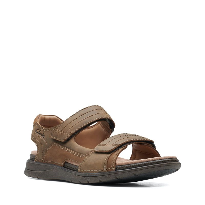 Sandalias Clarks Nature Trek Hombre Marrones | 27771155