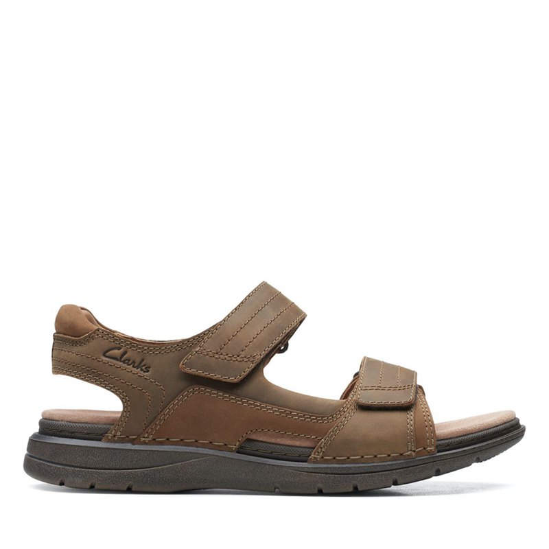 Sandalias Clarks Nature Trek Hombre Marrones | 27771155