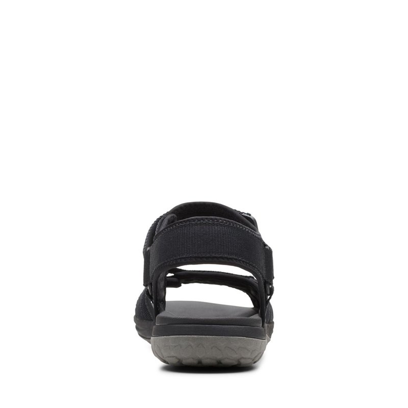 Sandalias Clarks Step Beat Sun Hombre Negras | 80338331