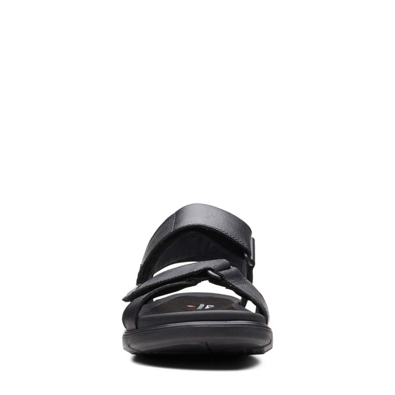 Sandalias Clarks Un Wilmore Band Hombre Negras | 6553535