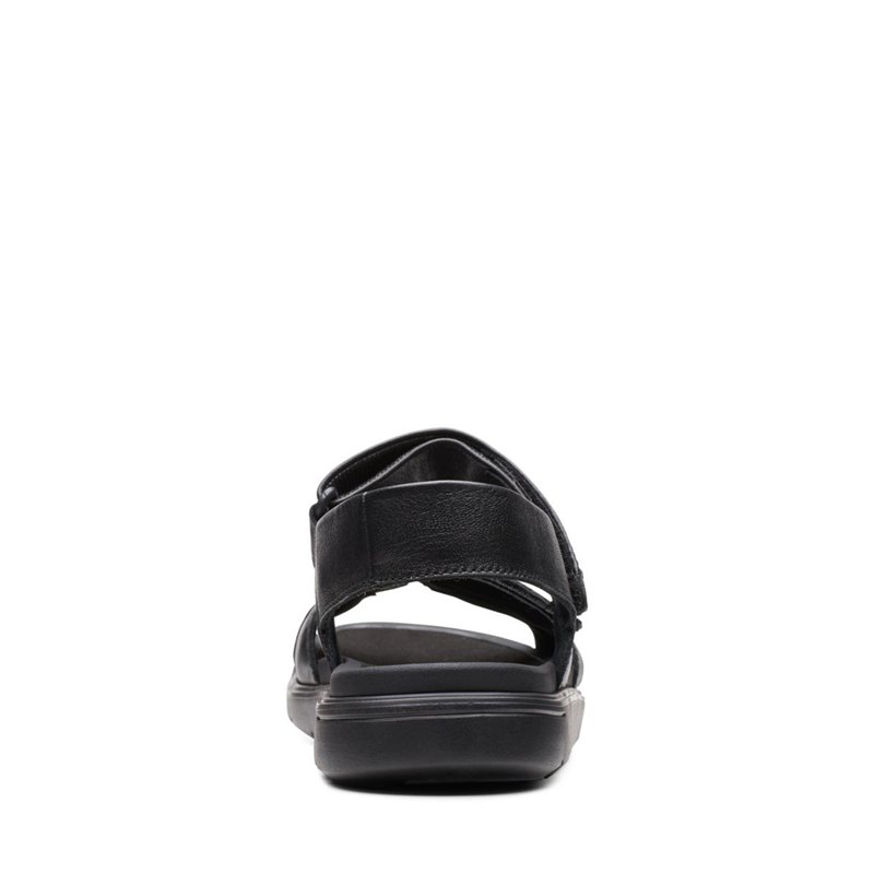 Sandalias Clarks Un Wilmore Band Hombre Negras | 6553535