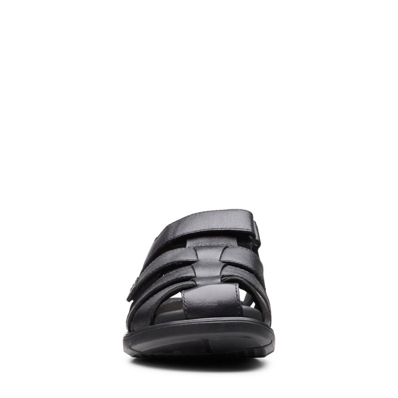 Sandalias Clarks Unwilmore Ray Hombre Negras | 54331339