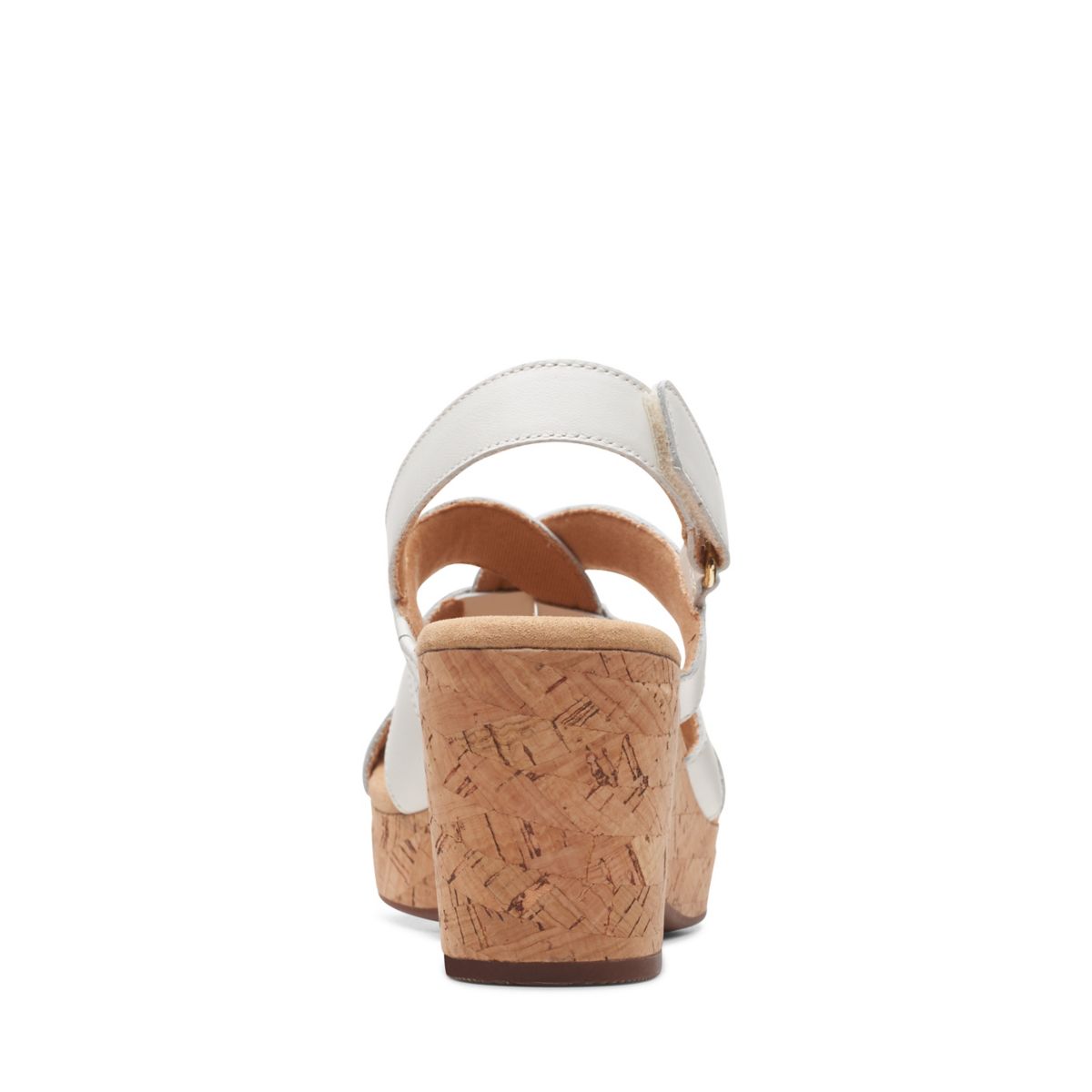 Sandalias Cuña Clarks Giselle Beach Mujer Blancas | 83171022