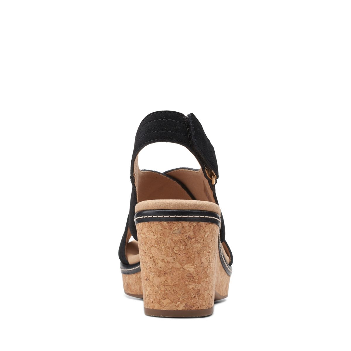 Sandalias Cuña Clarks Giselle Cove Mujer Negras | 27051501