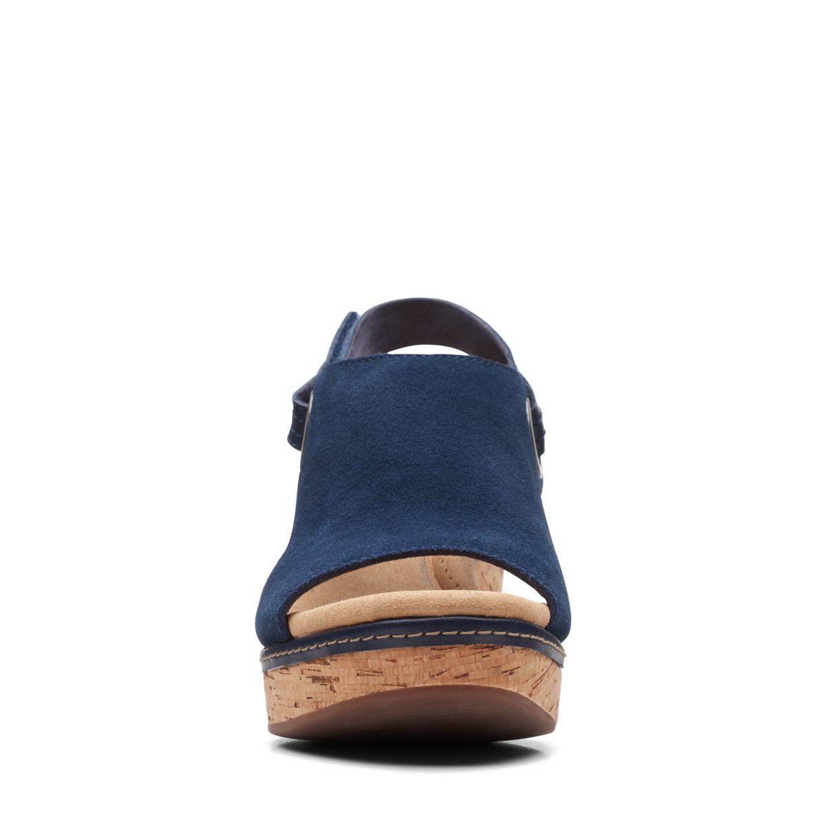 Sandalias Cuña Clarks Giselle Sea Mujer Azul Marino | 41586297