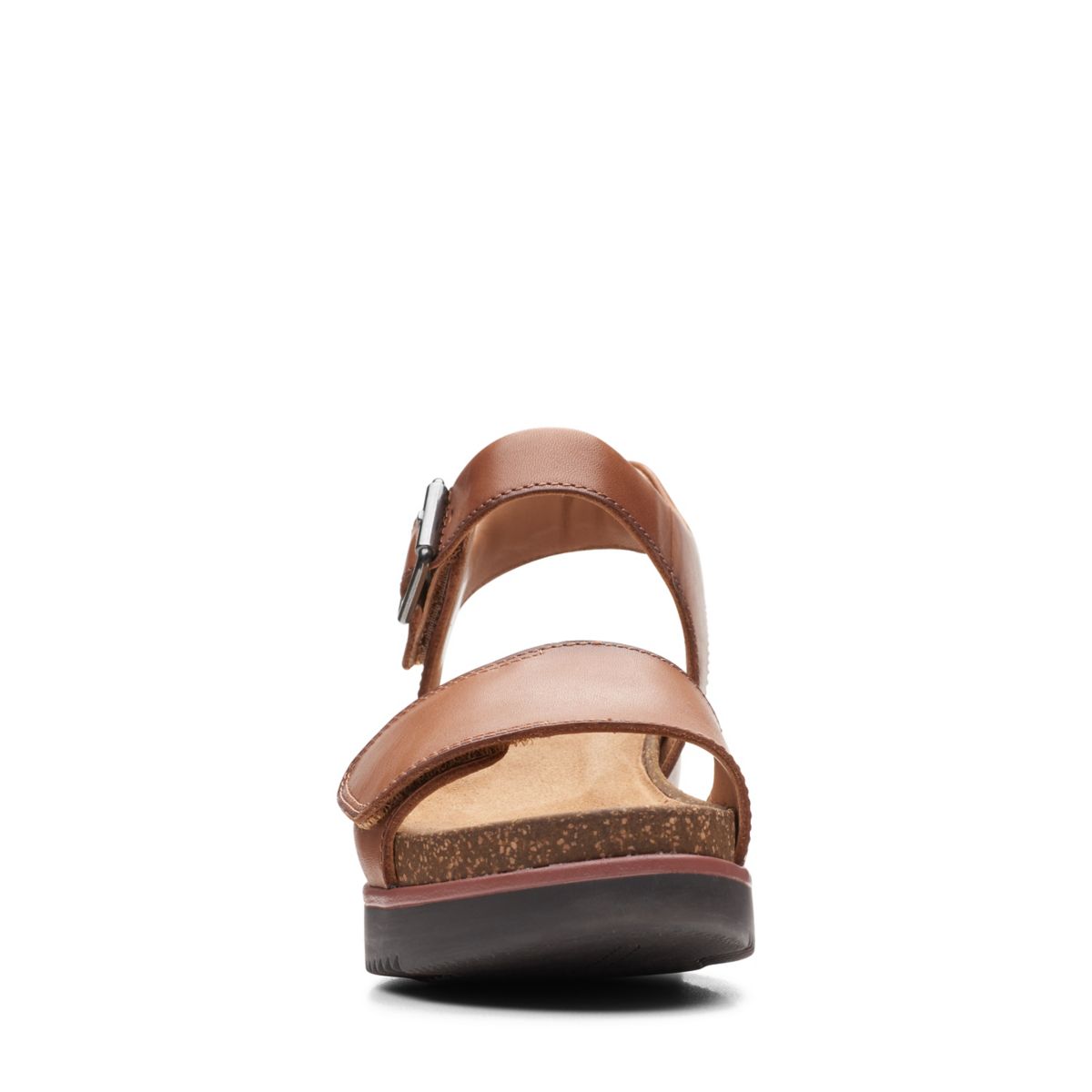 Sandalias Cuña Clarks Lizby Correa Mujer Marrones Oscuro | 42349571