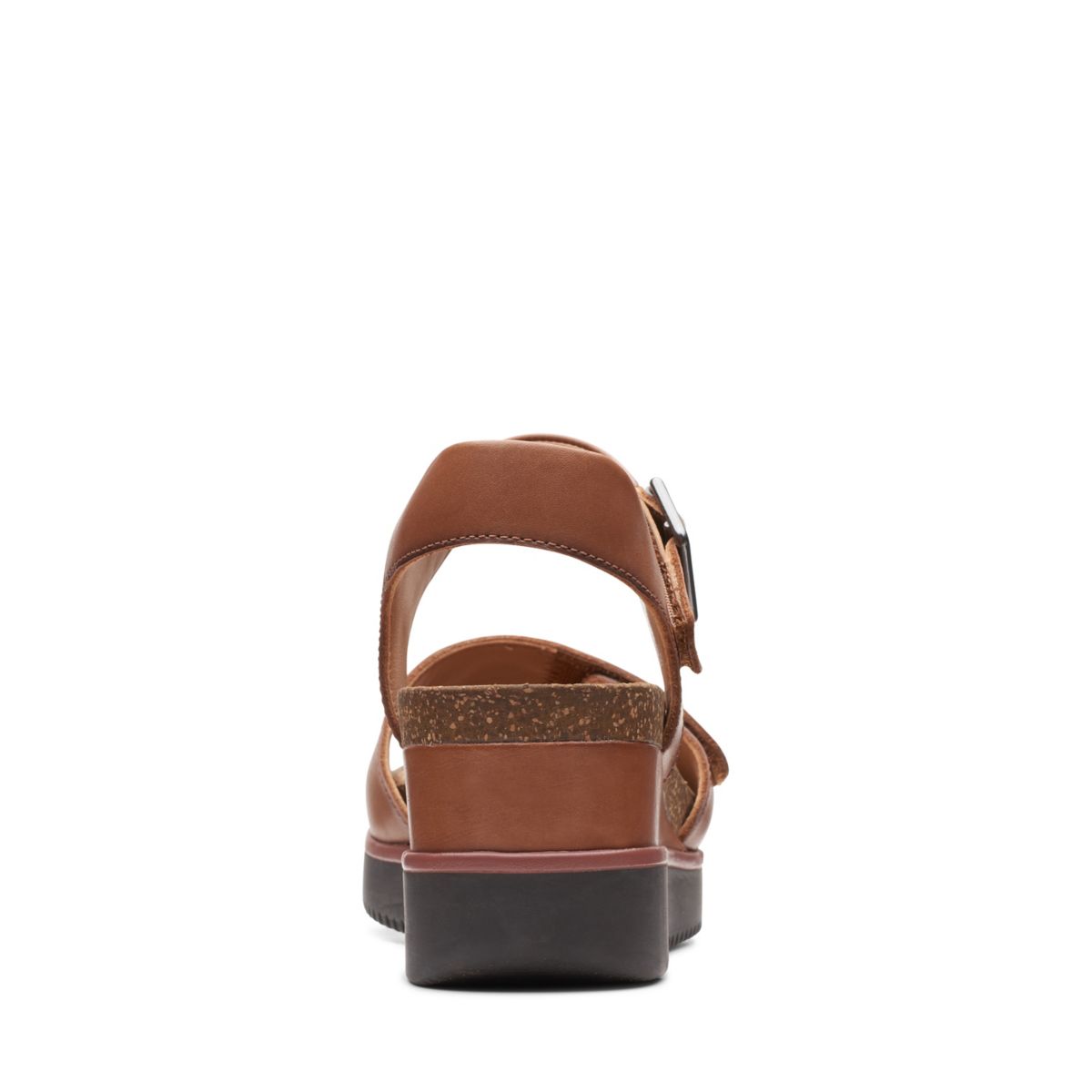 Sandalias Cuña Clarks Lizby Correa Mujer Marrones Oscuro | 42349571