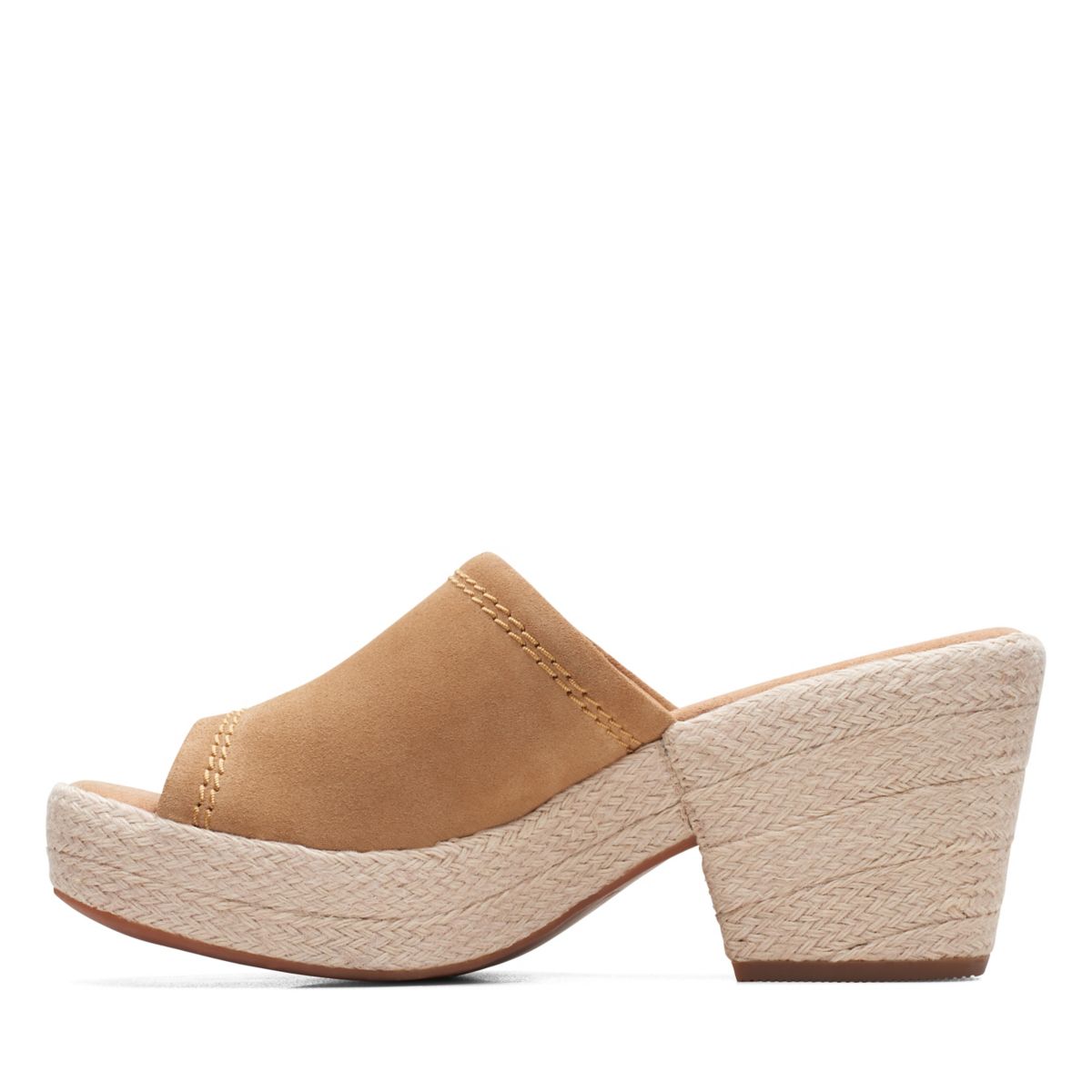 Sandalias Cuña Clarks Maritsa 70 Mujer Marrones Claro | 9578510