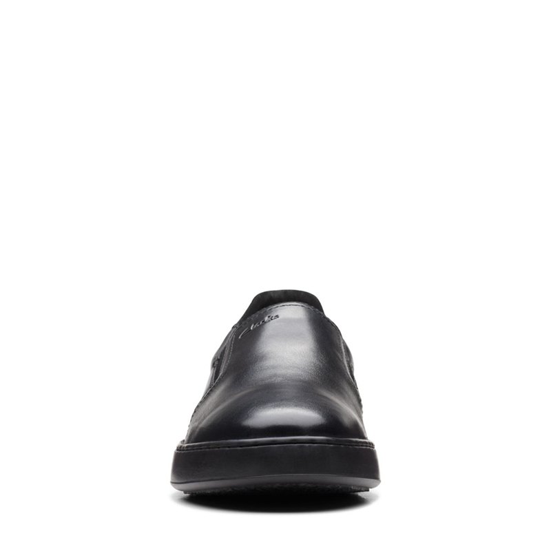 Slip On Clarks Court Lite Slip Hombre Negras | 81188061