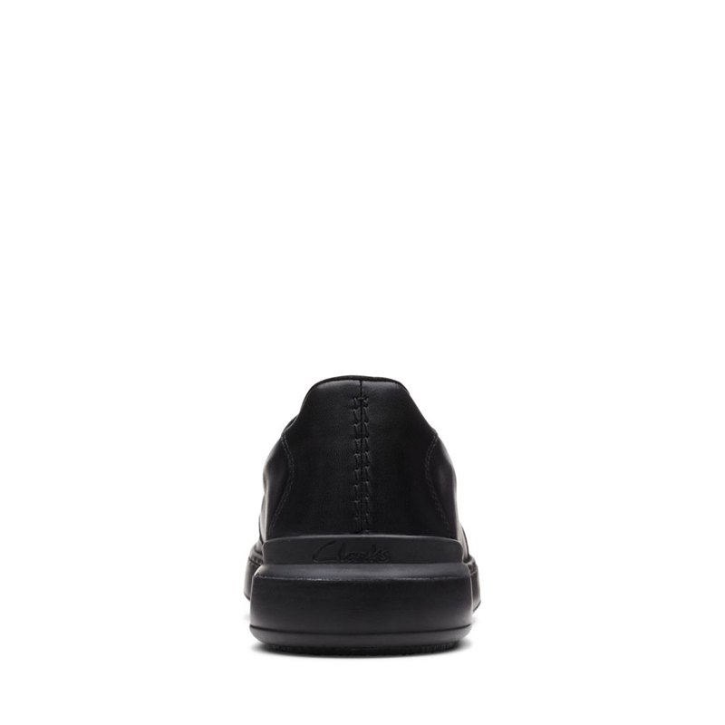 Slip On Clarks Court Lite Slip Hombre Negras | 81188061