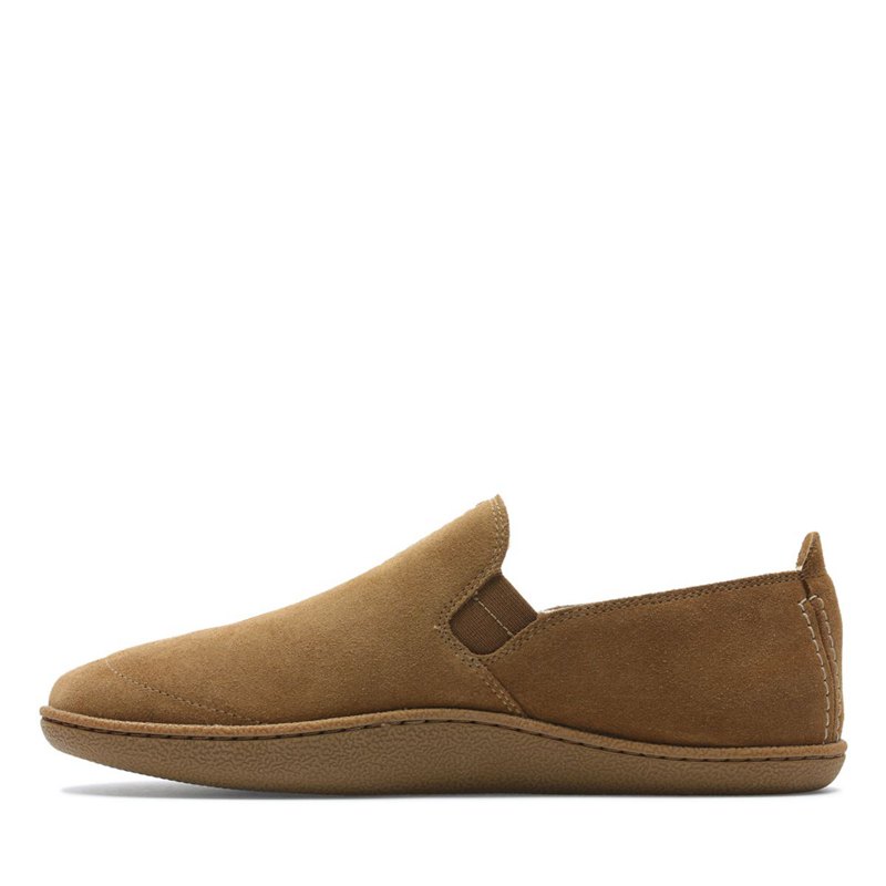 Slip On Clarks Home Mocc Hombre Marrones | 33589179