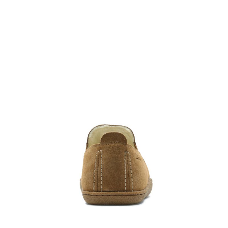 Slip On Clarks Home Mocc Hombre Marrones | 33589179