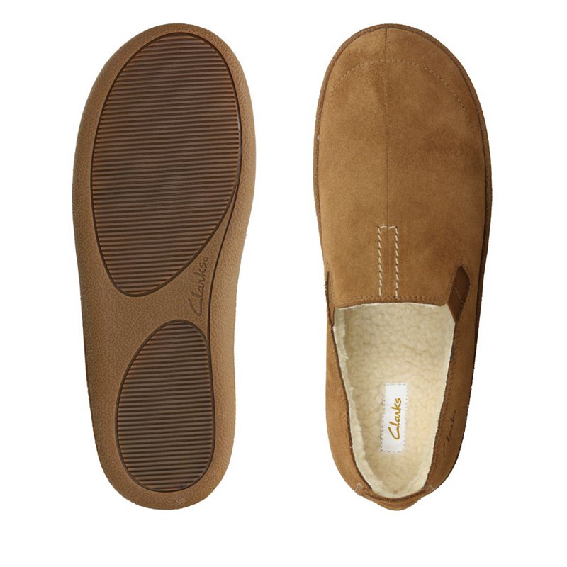 Slip On Clarks Home Mocc Hombre Marrones | 33589179