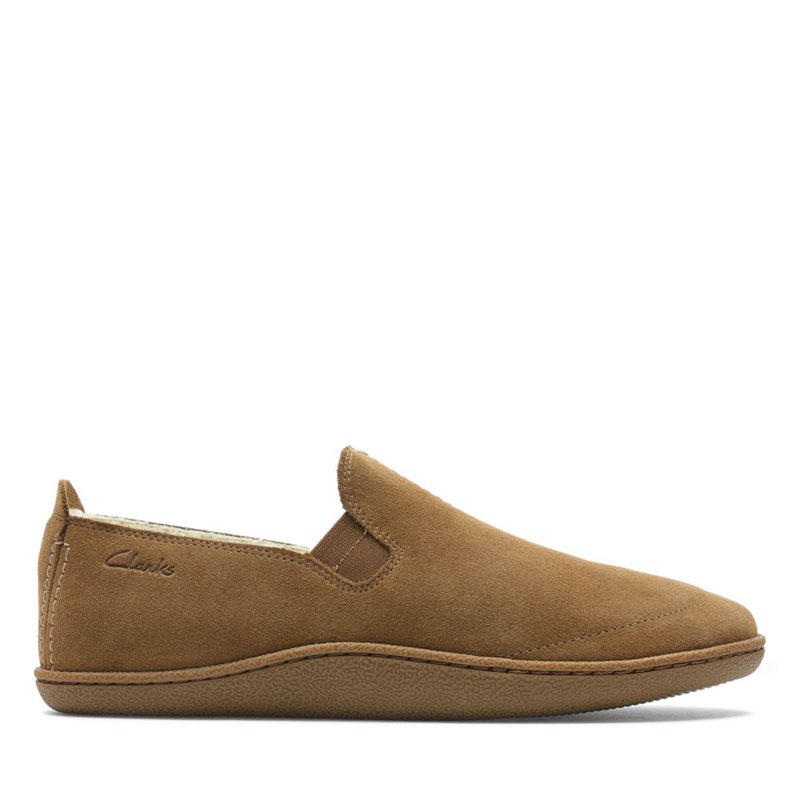 Slip On Clarks Home Mocc Hombre Marrones | 33589179