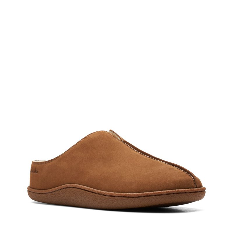 Slip On Clarks Home Mule Hombre Marrones | 59832791