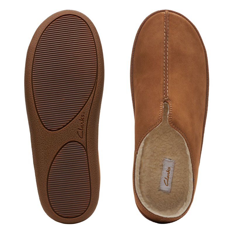 Slip On Clarks Home Mule Hombre Marrones | 59832791