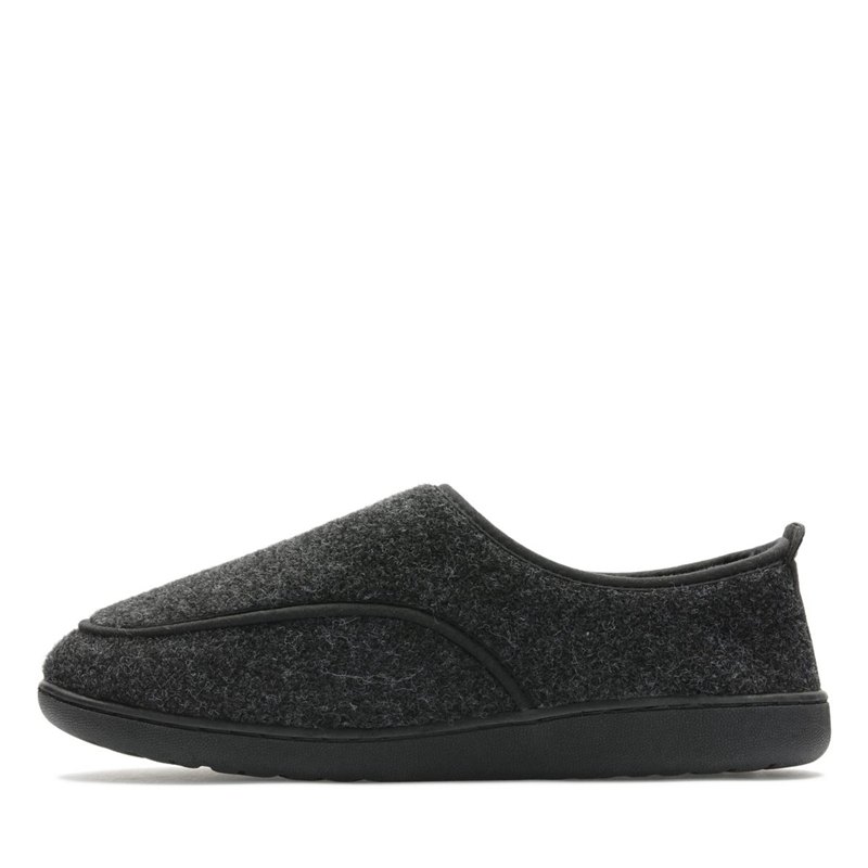 Slip On Clarks King Riptape Hombre Gris Oscuro | 76638280