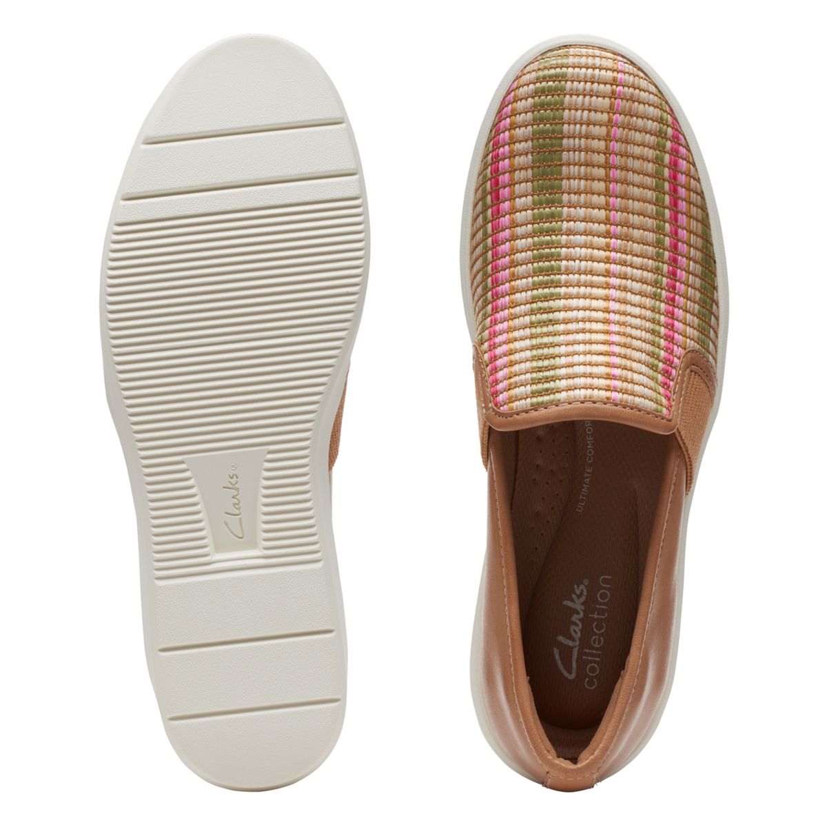 Slip On Clarks Layton Petal Mujer Marrones Claro | 88173638