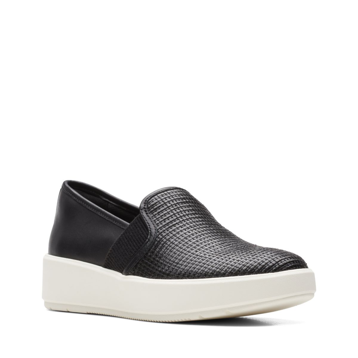 Slip On Clarks Layton Petal Mujer Negras | 59166485