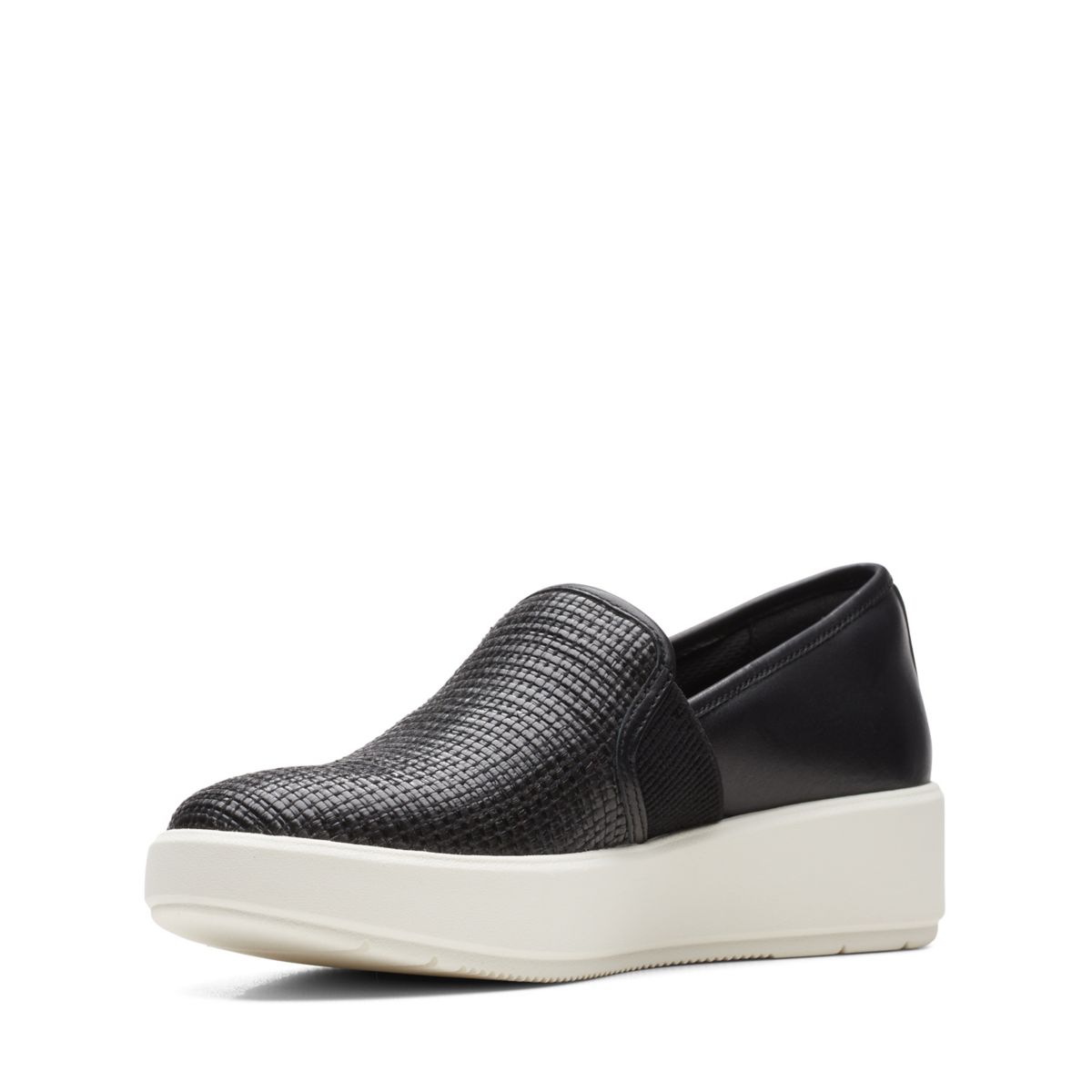 Slip On Clarks Layton Petal Mujer Negras | 59166485