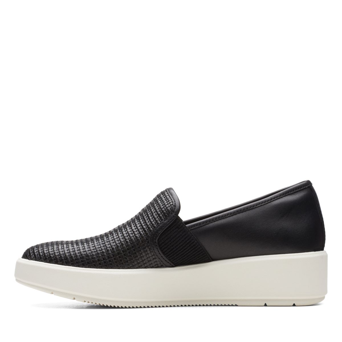 Slip On Clarks Layton Petal Mujer Negras | 59166485