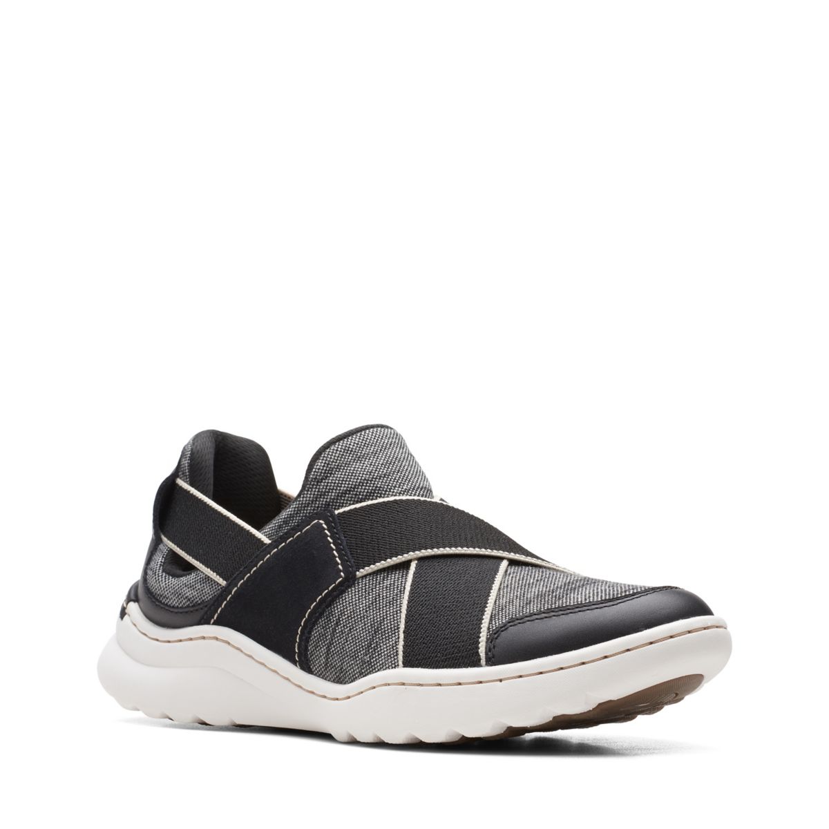 Slip On Clarks Teagan Go Mujer Negras | 94998136