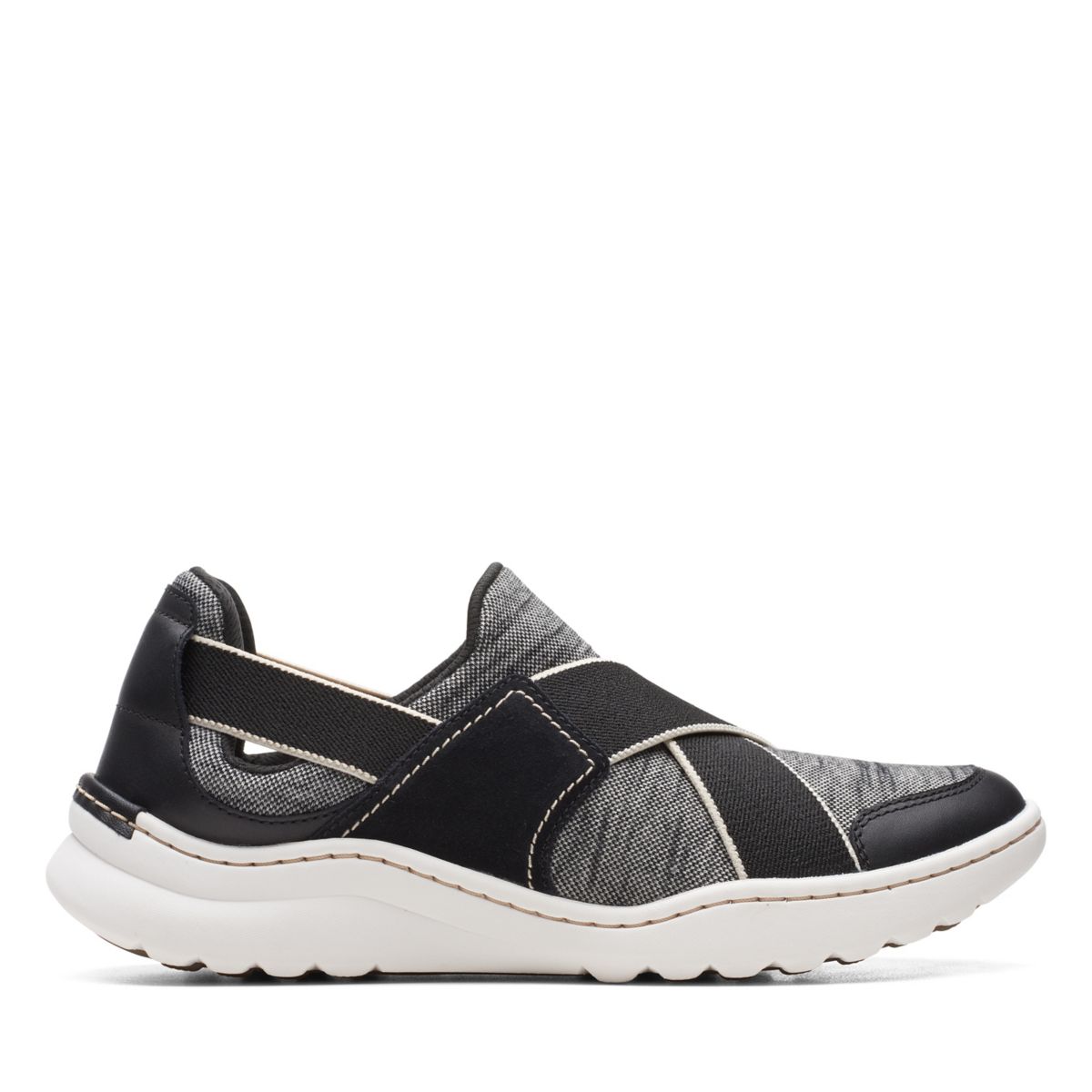 Slip On Clarks Teagan Go Mujer Negras | 94998136