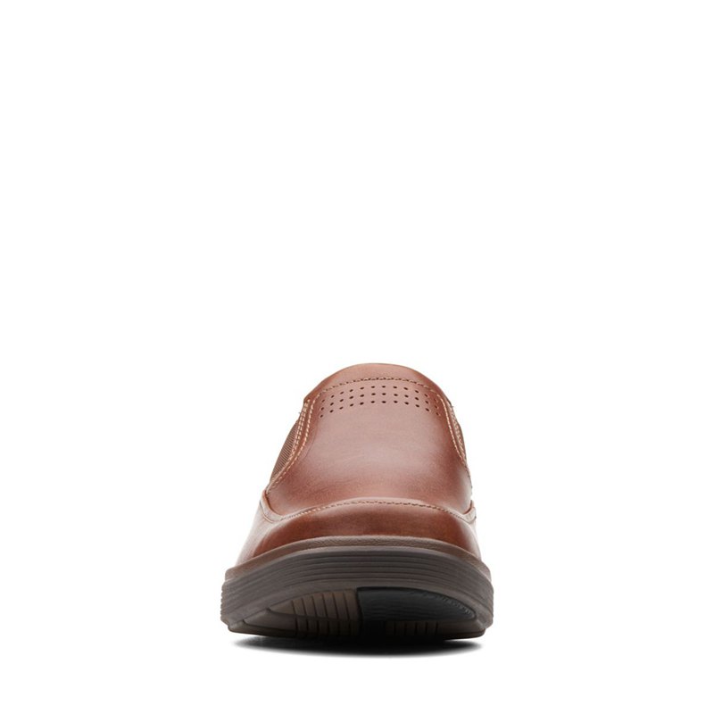 Slip On Clarks Un Abode Go Hombre Marrones Oscuro | 47738502