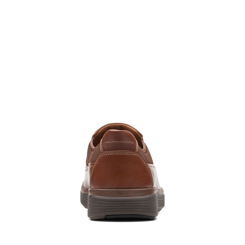 Slip On Clarks Un Abode Go Hombre Marrones Oscuro | 47738502